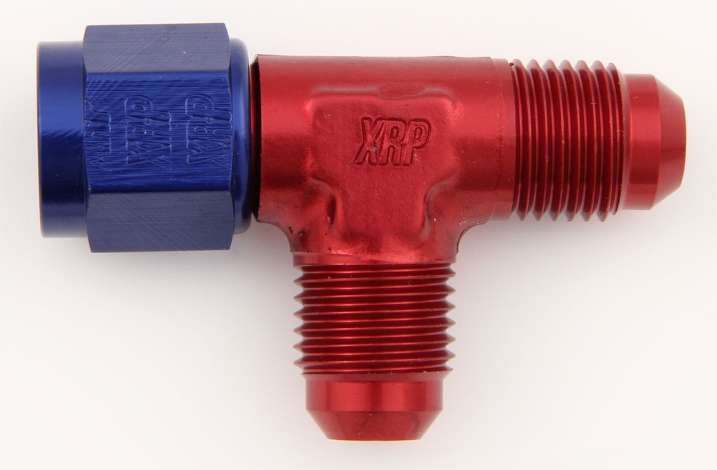 Xrp-Xtreme Racing Prod. - #4 Male Flare Tee To Fem Swivel On Run Fitting