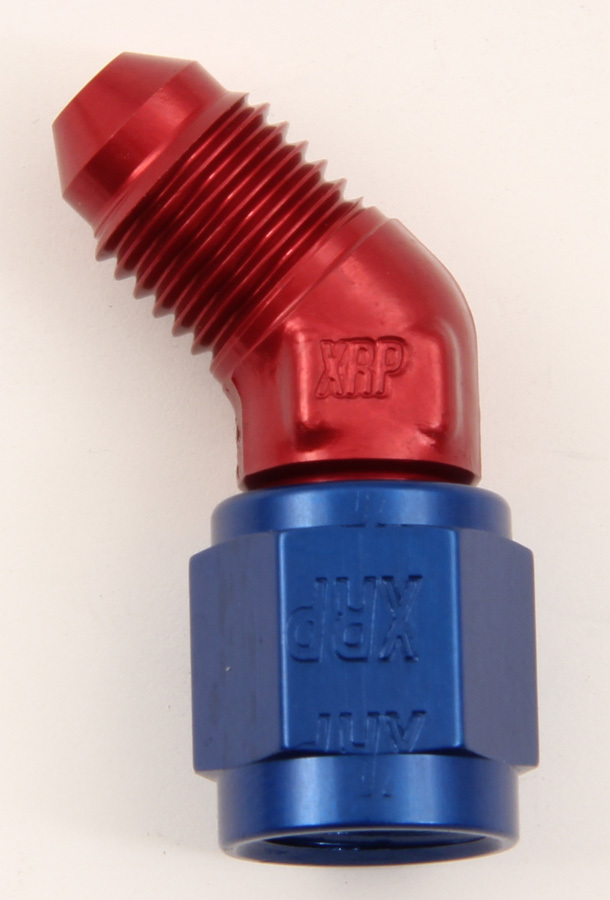 Xrp-Xtreme Racing Prod. - #6 45 Deg Fem Swivel To Male Flr Forged Fitting