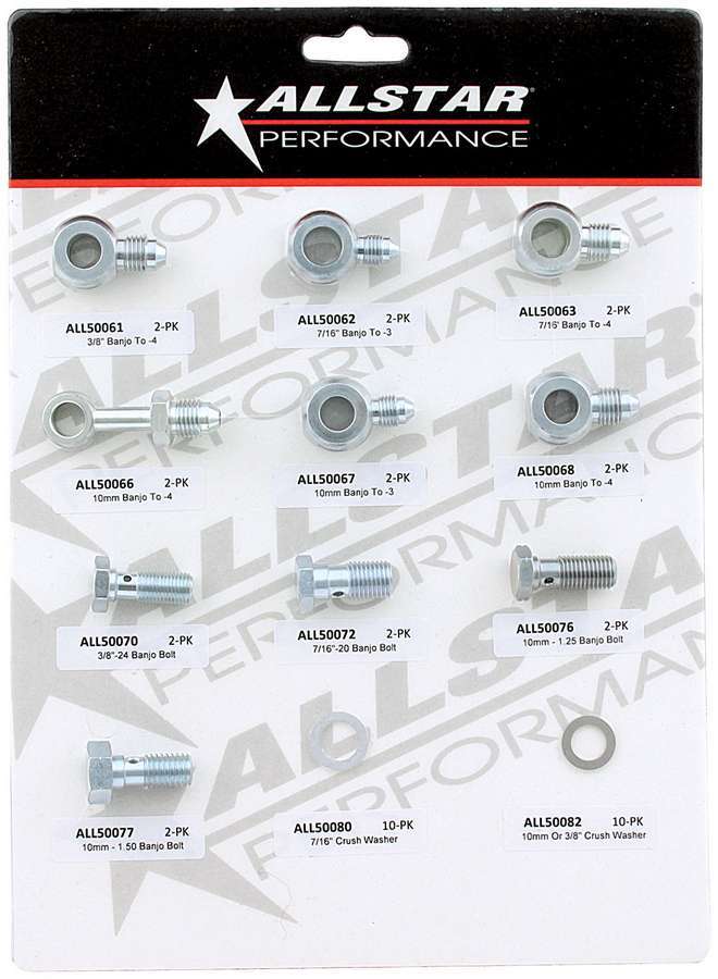 [ALL081] Allstar Performance - Brake Fitting Display 2 Of 4