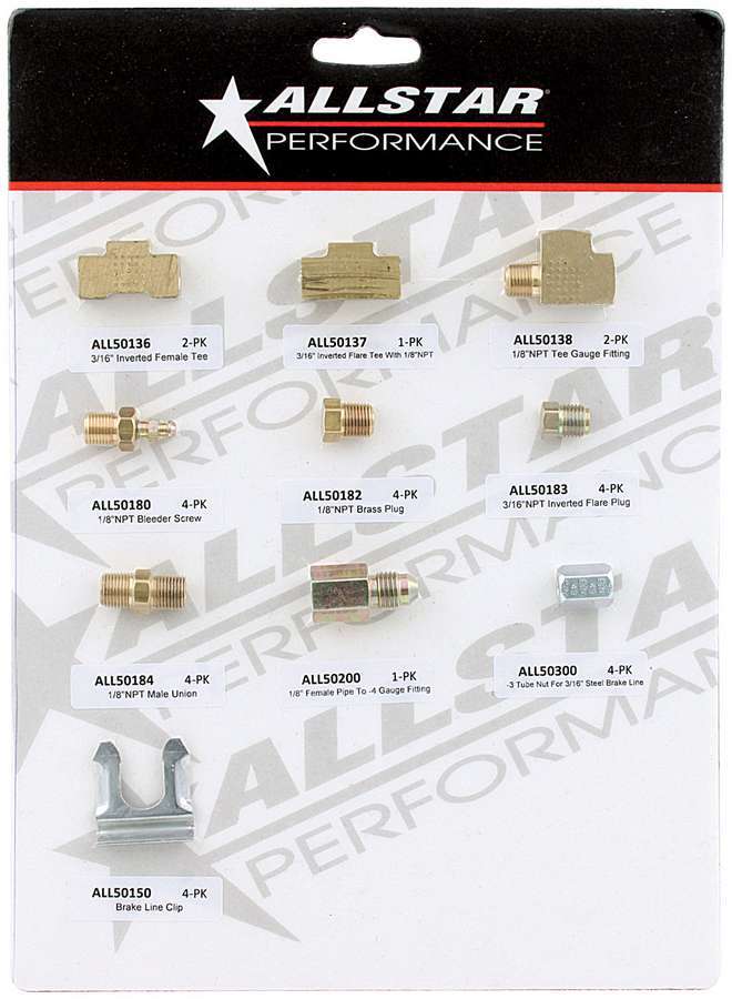 [ALL083] Allstar Performance - Brake Fitting Display 4 Of 4