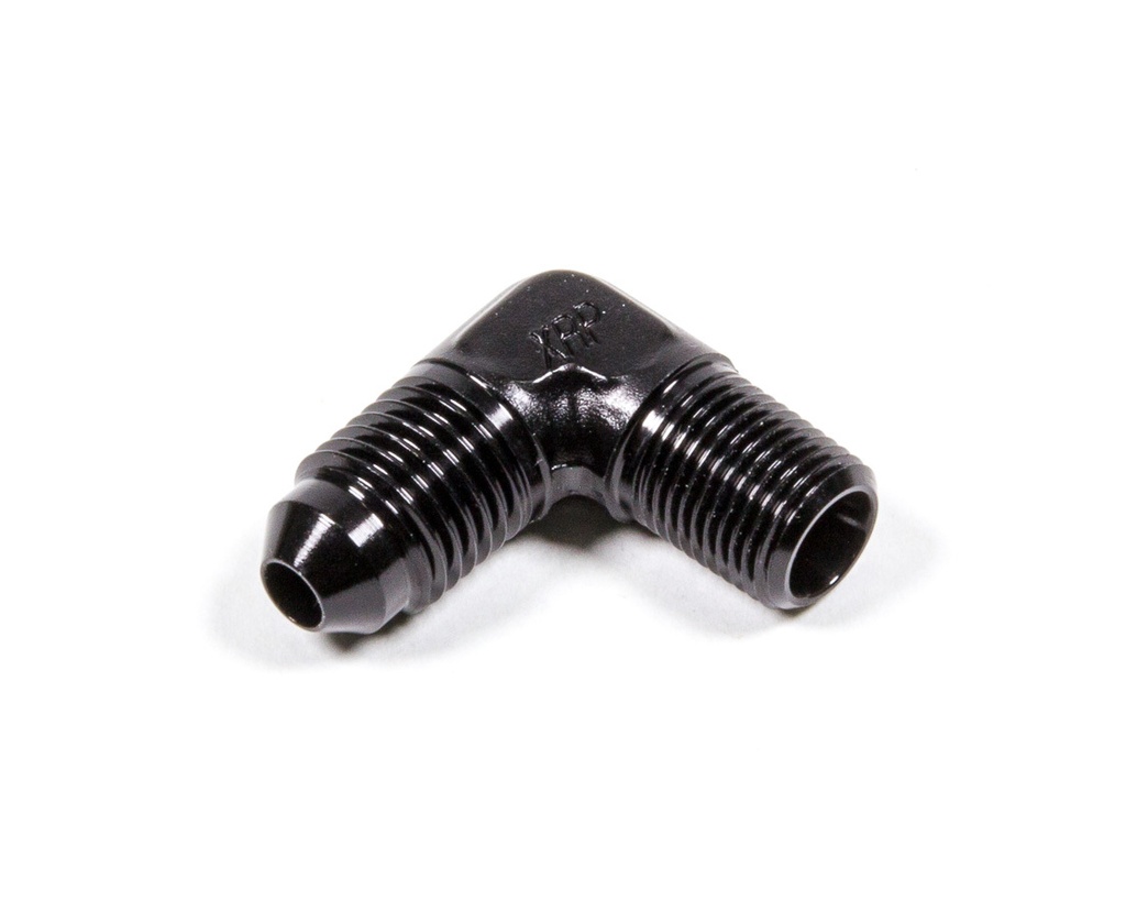 Xrp-Xtreme Racing Prod. - Elbow 90 X #4 Flare X 1/8 Npt - Black