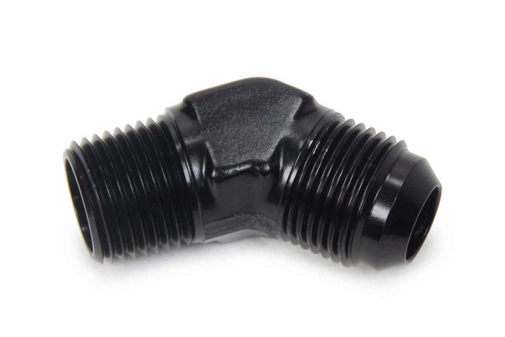 Xrp-Xtreme Racing Prod. - 10an Male 45 Degree To 1/2 Npt Fitting Black
