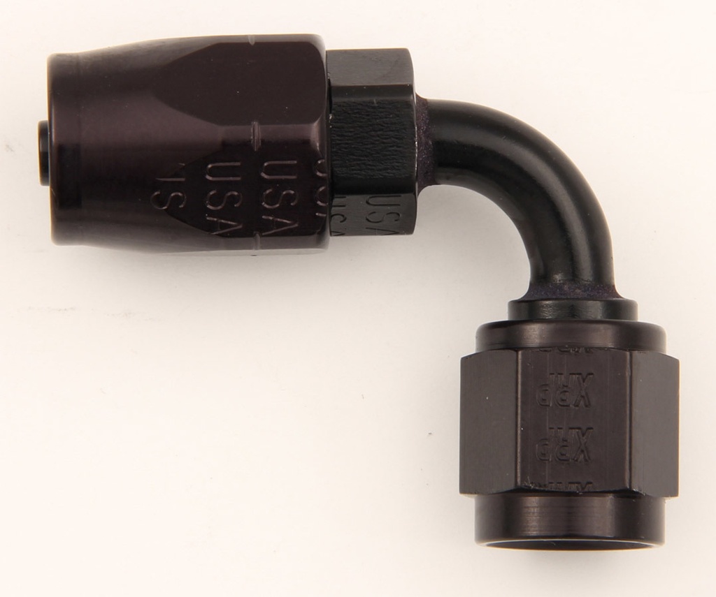 Xrp-Xtreme Racing Prod. - #20 90 Degree Hose End Black
