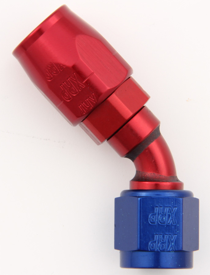 XRP-Xtreme Racing Prod. - #12 45 Deg Dbl Swivel Hose End
