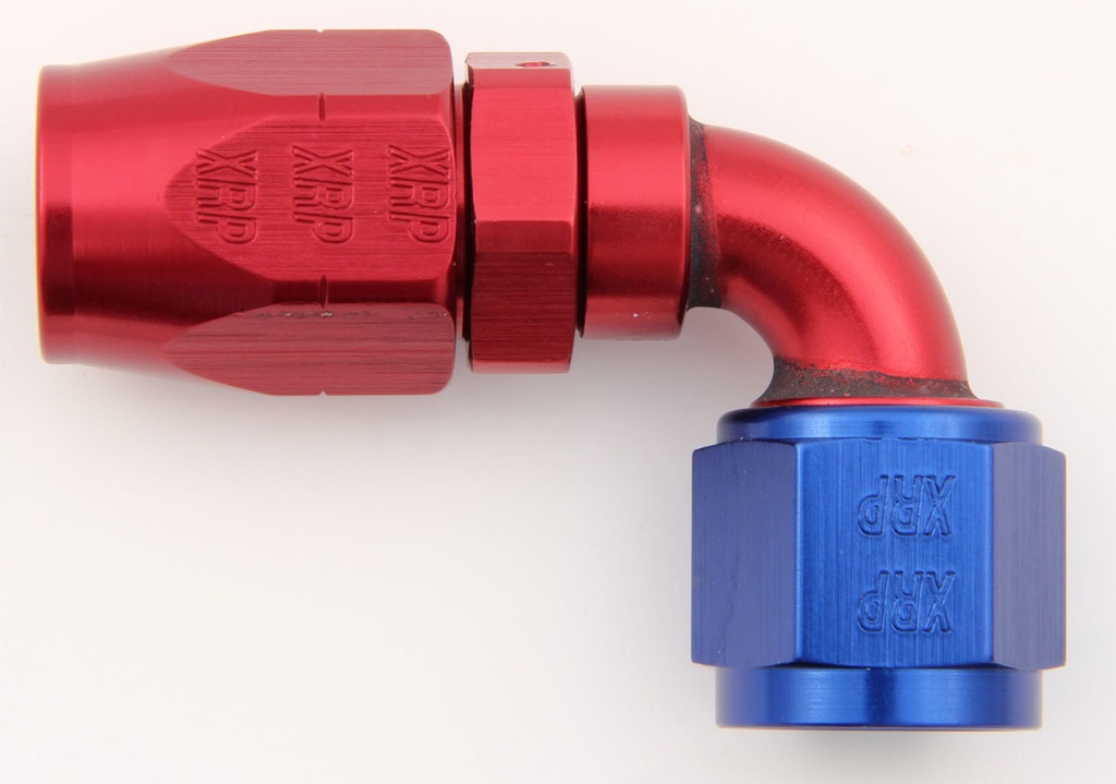 Xrp-Xtreme Racing Prod. - #8 90 Deg Dbl Swivel Hose End