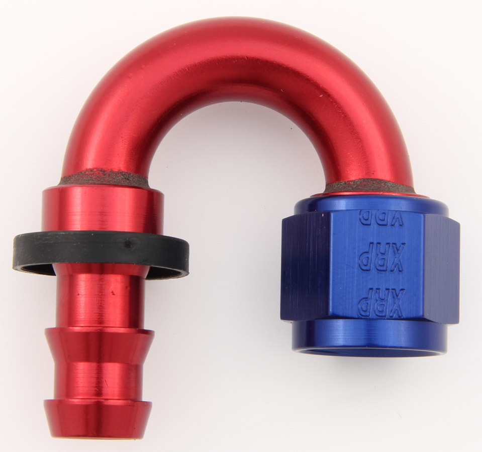Xrp-Xtreme Racing Prod. - #8 180 Deg Push-On Hose End