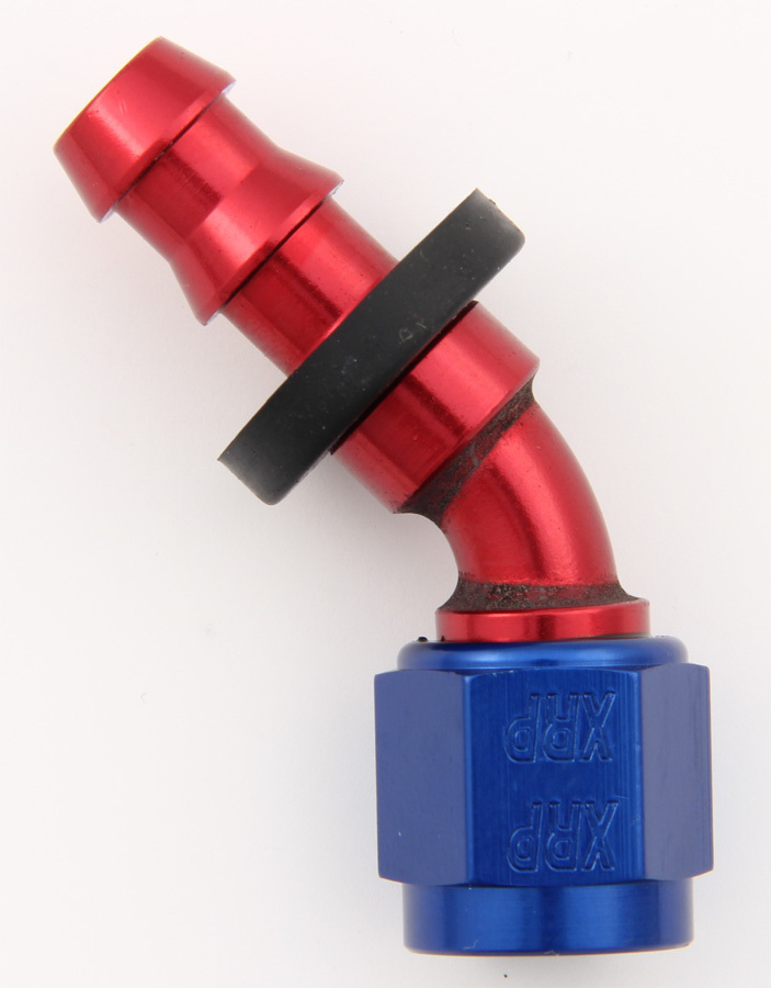 XRP-Xtreme Racing Prod. - #12 45 Deg Push-On Hose End