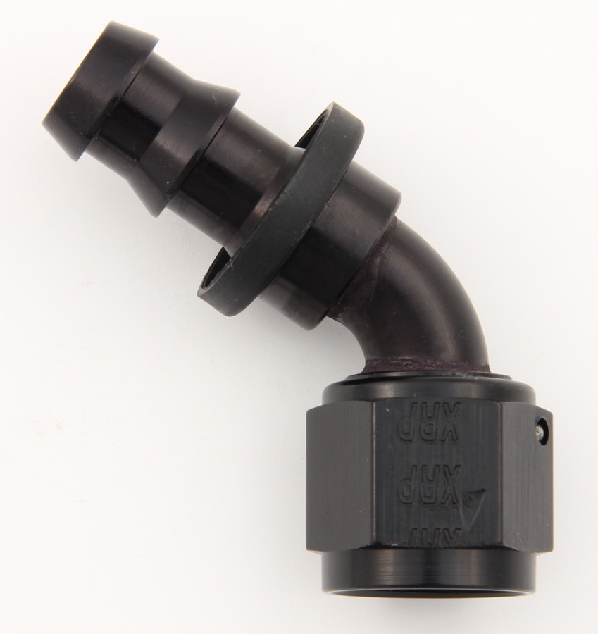 Xrp-Xtreme Racing Prod. - #12 60 Deg Push-On Hose End Black