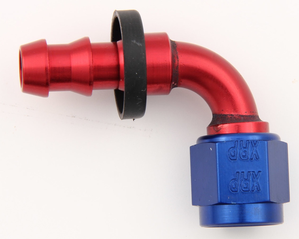 Xrp-Xtreme Racing Prod. - #10 90 Deg Push-On Hose End