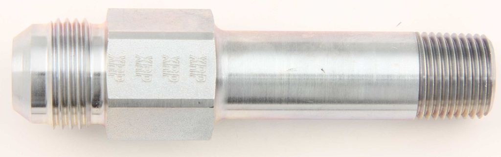 Xrp-Xtreme Racing Prod. - #12 Stl Long Oil Inlet Male Flare To 1/2 Npt