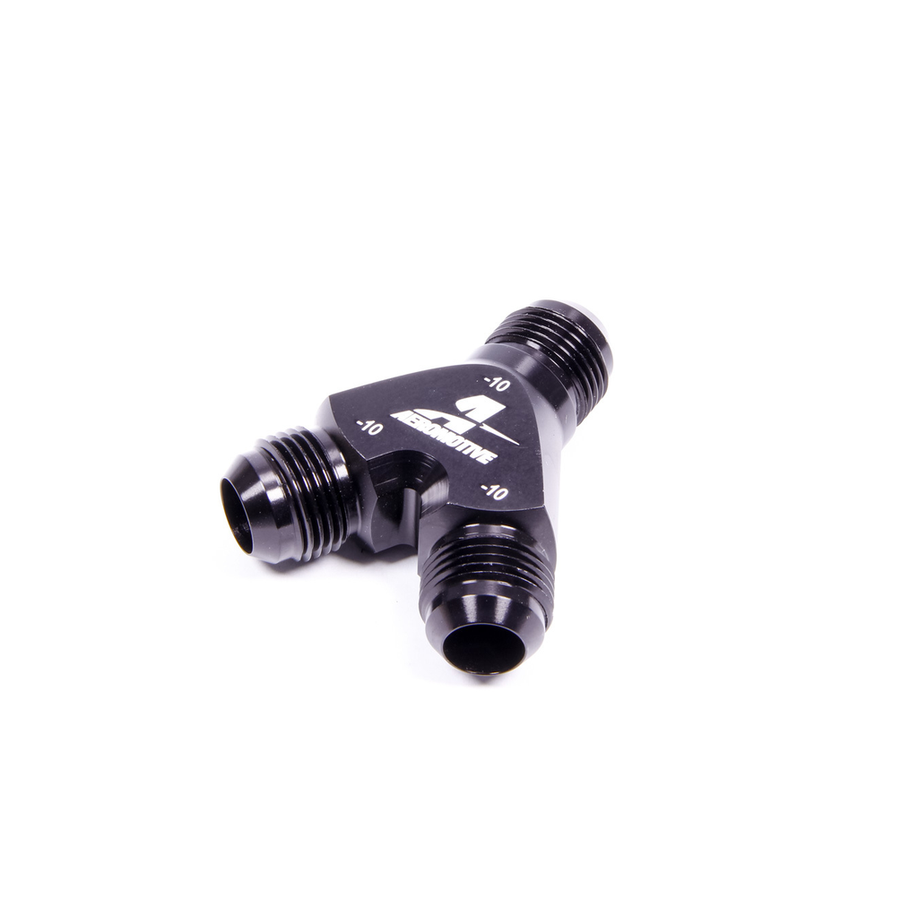 [AFS15676] Aeromotive Y-Block Fitting - 10an to 2 x -10an