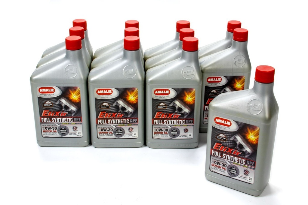 [AMA160-65716-56] Amalie - Elixir Full Synthetic 0w30 Case 12 x 1 Quart