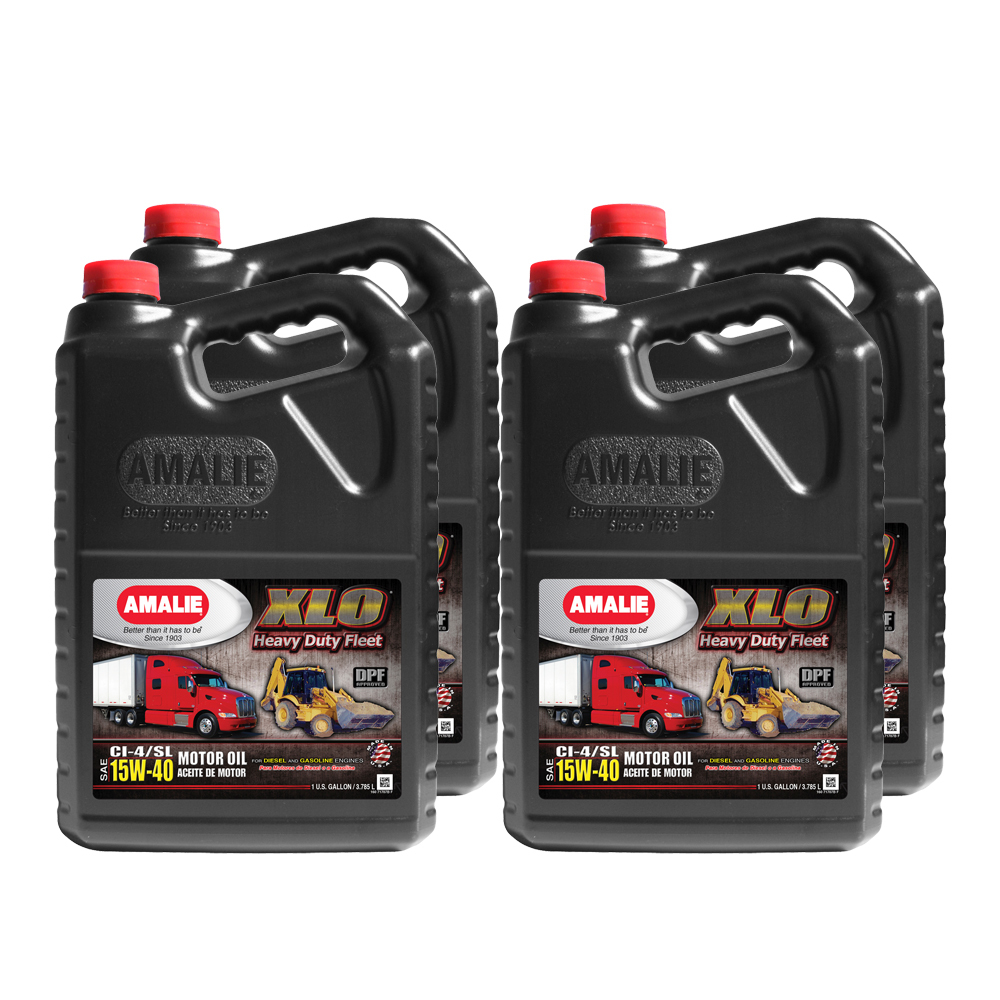 [AMA160-71707-36] Amalie - Xlo Heavy Duty Fleet Oil 15w40 Case 4 X 1 Gallon