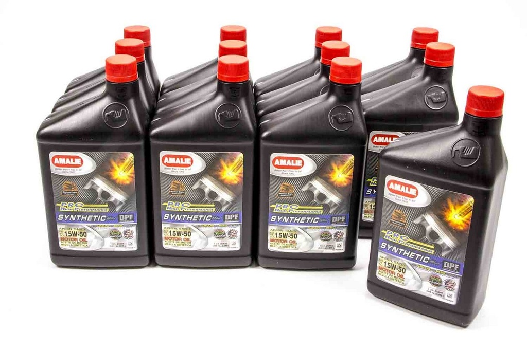 [AMA160-75636-56] Amalie - Pro Hp Syn Blend 15W50 Oil Case 12X1Qt