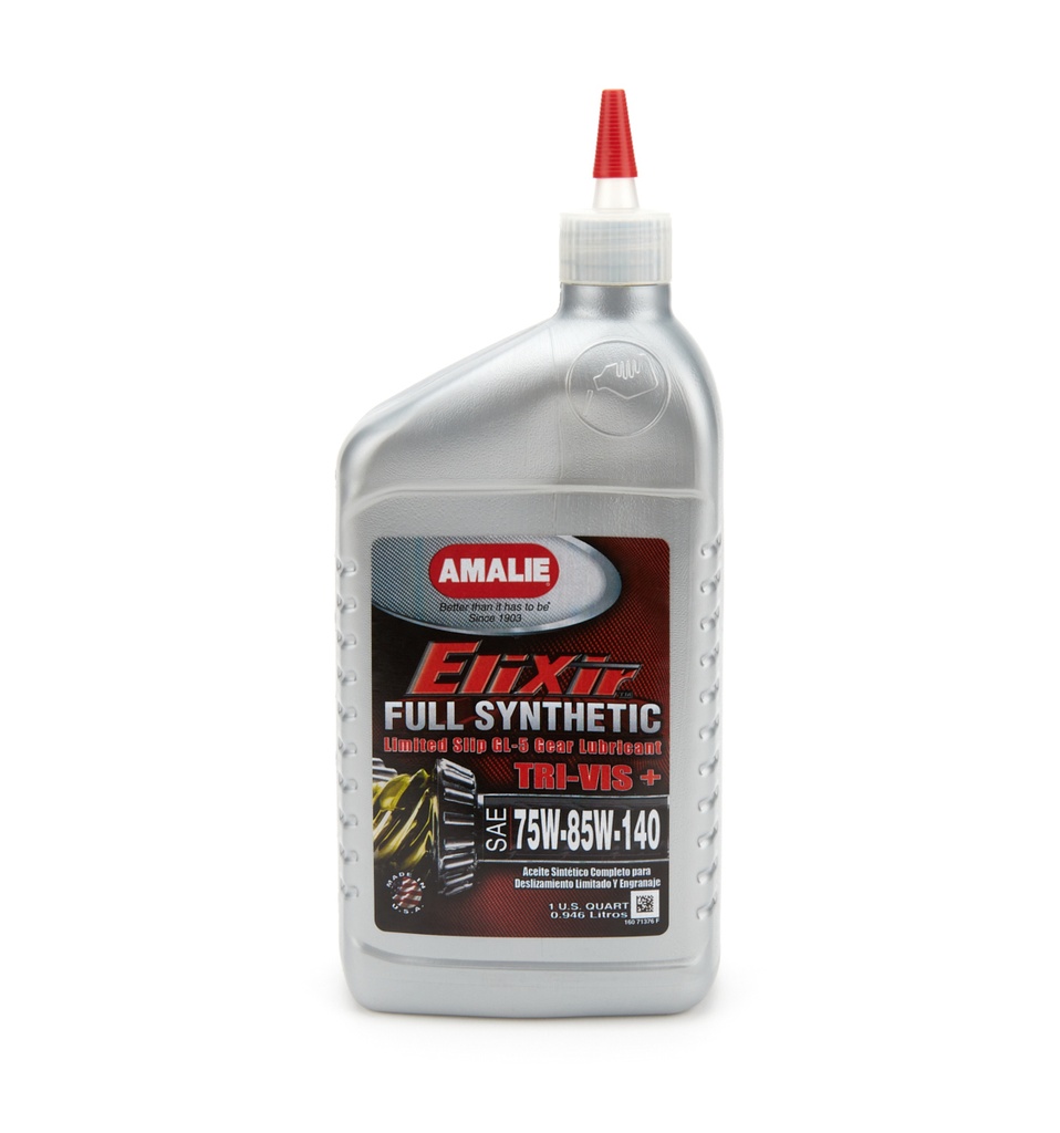 [AMA71376-56] Amalie - Elixir Synthetic LS GL-5 75W-85W-140 Case 1Qt.