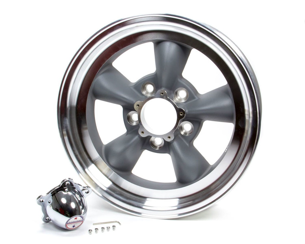 [AMRVN1054665] American Racing Wheels - 14x6 Torq-Thrust D Gray 5x114.3 Bolt Circle