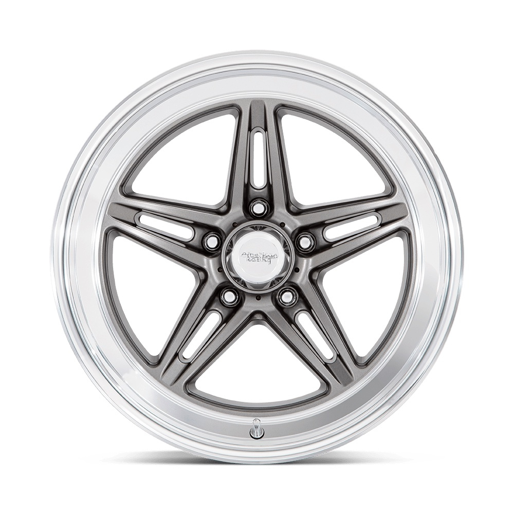[AMRVN514AD18103412] American Racing Wheels - 18x10 Goove Wheel 5x4.75 Bolt Circle Anthracite