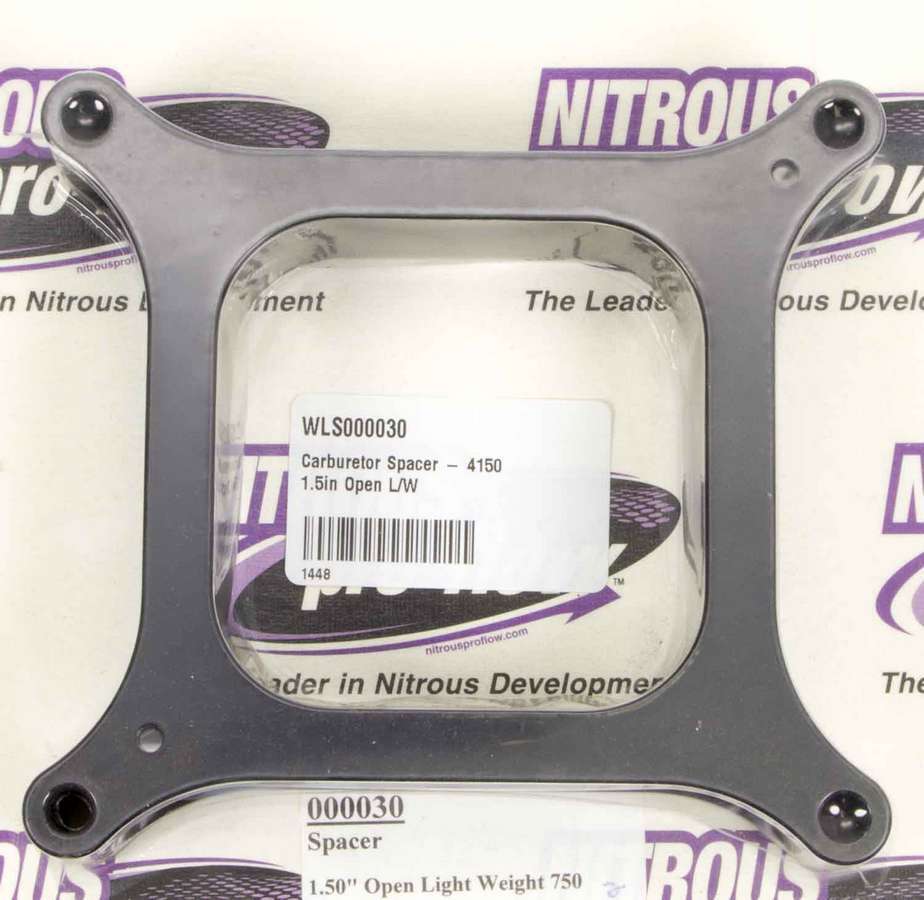Wilson Manifolds - Carburetor Spacer - 4150 1.5in Open L/W