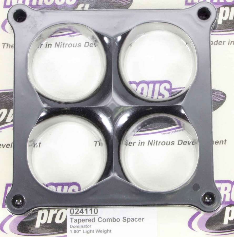 Wilson Manifolds - Carburetor Spacer - 4500 1in 4-Hole L/W Tapered