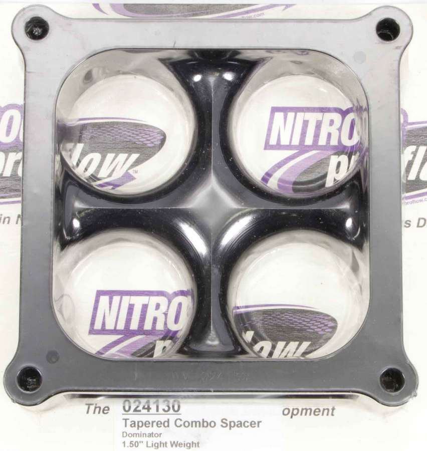 Wilson Manifolds - Carburetor Spacer - 4500 1.5in 4-Hole L/W Tapered