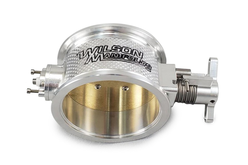 Wilson Manifolds - 123mm Throttle Body 5.000 OD V-Band Base