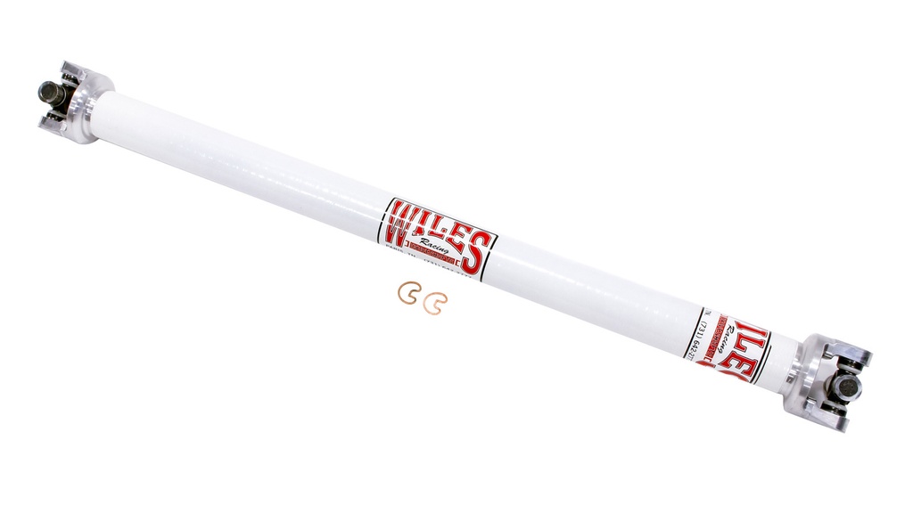 Wiles Racing Driveshafts - C/F Driveshaft 2-1/4in Dia 32in Long