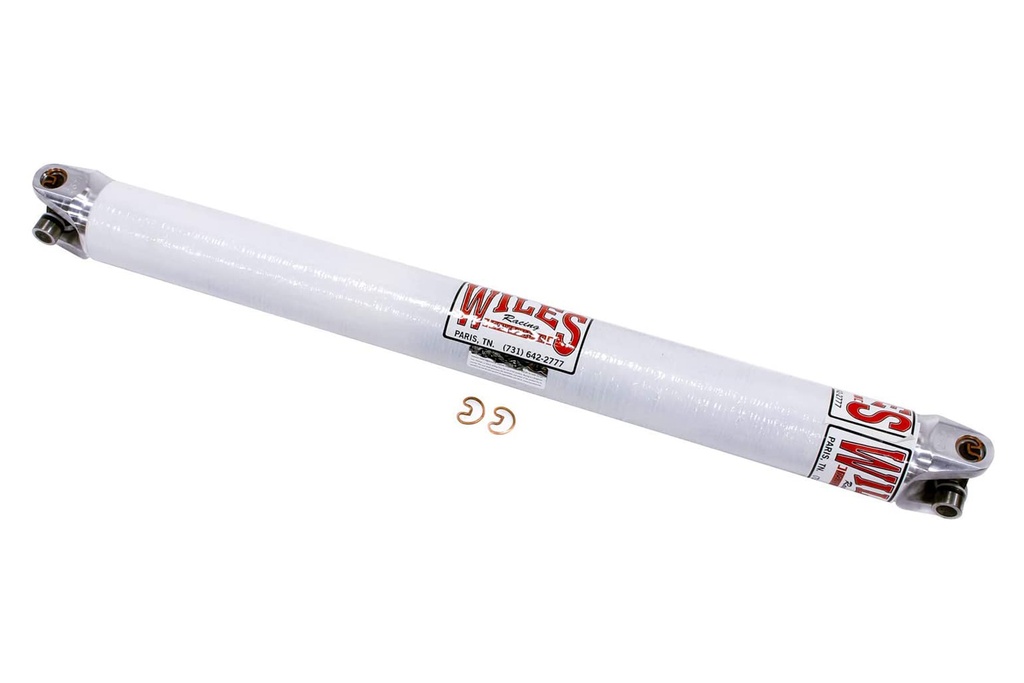 Wiles Racing Driveshafts - C/F Driveshaft 3-1/4in Dia 35-1/2in Long