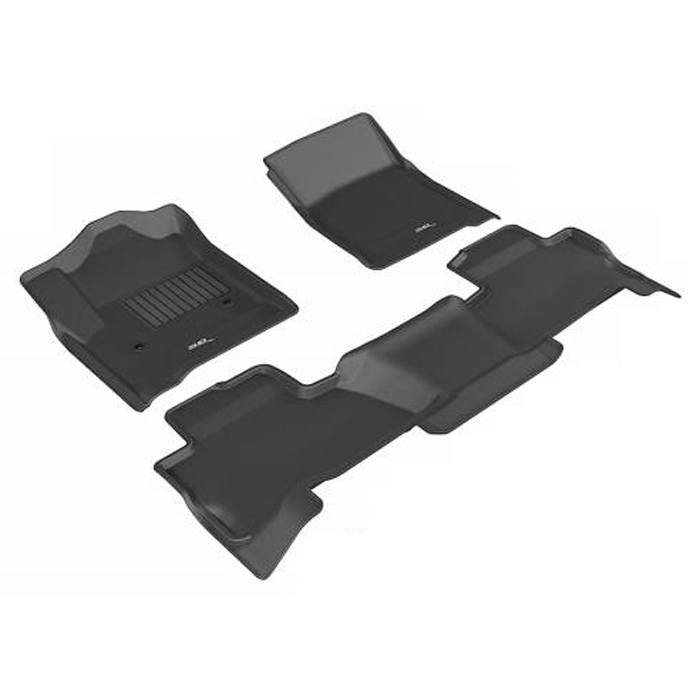 [M3DL1CH06801509] 3D Maxpider - Chevy Tahoe 15- Kagu Floormats 1&2&3rd Row Blk