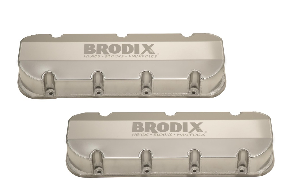 [BROVC201] Brodix - BBC Fabicated Alm Valve Cover Set