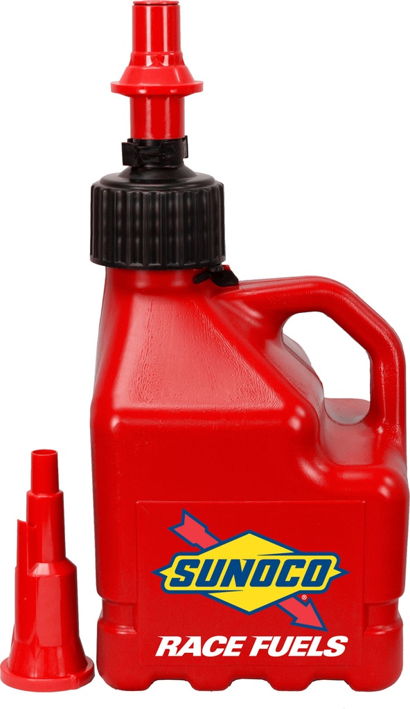 [SRJR3100RD-FF] Sunoco Race Jugs - Red Sunoco 3 Gallon Utility Jug W/ Fastflo