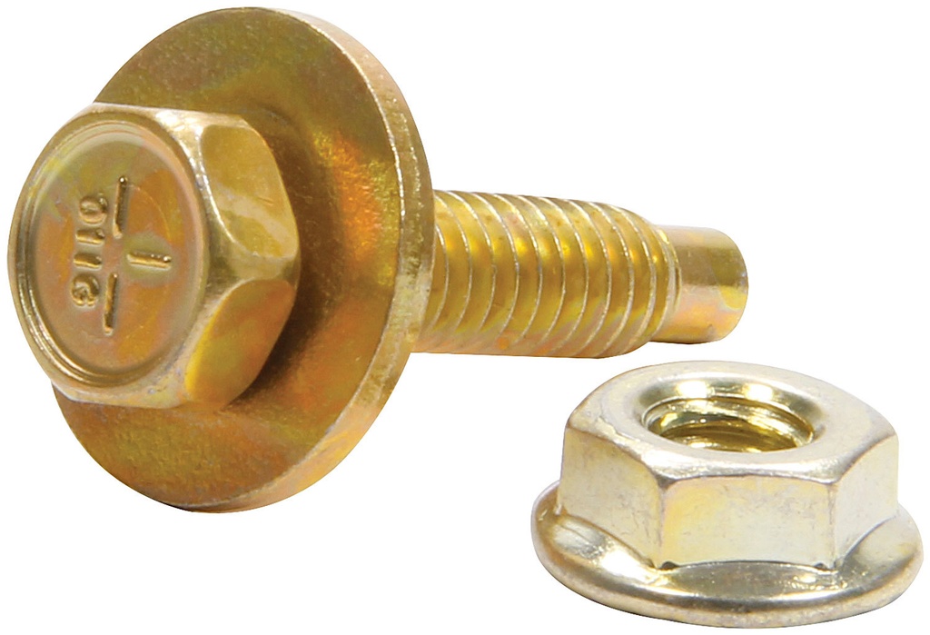 Allstar Performance - Body Bolt Kit 10pk Gold 1-1/8in