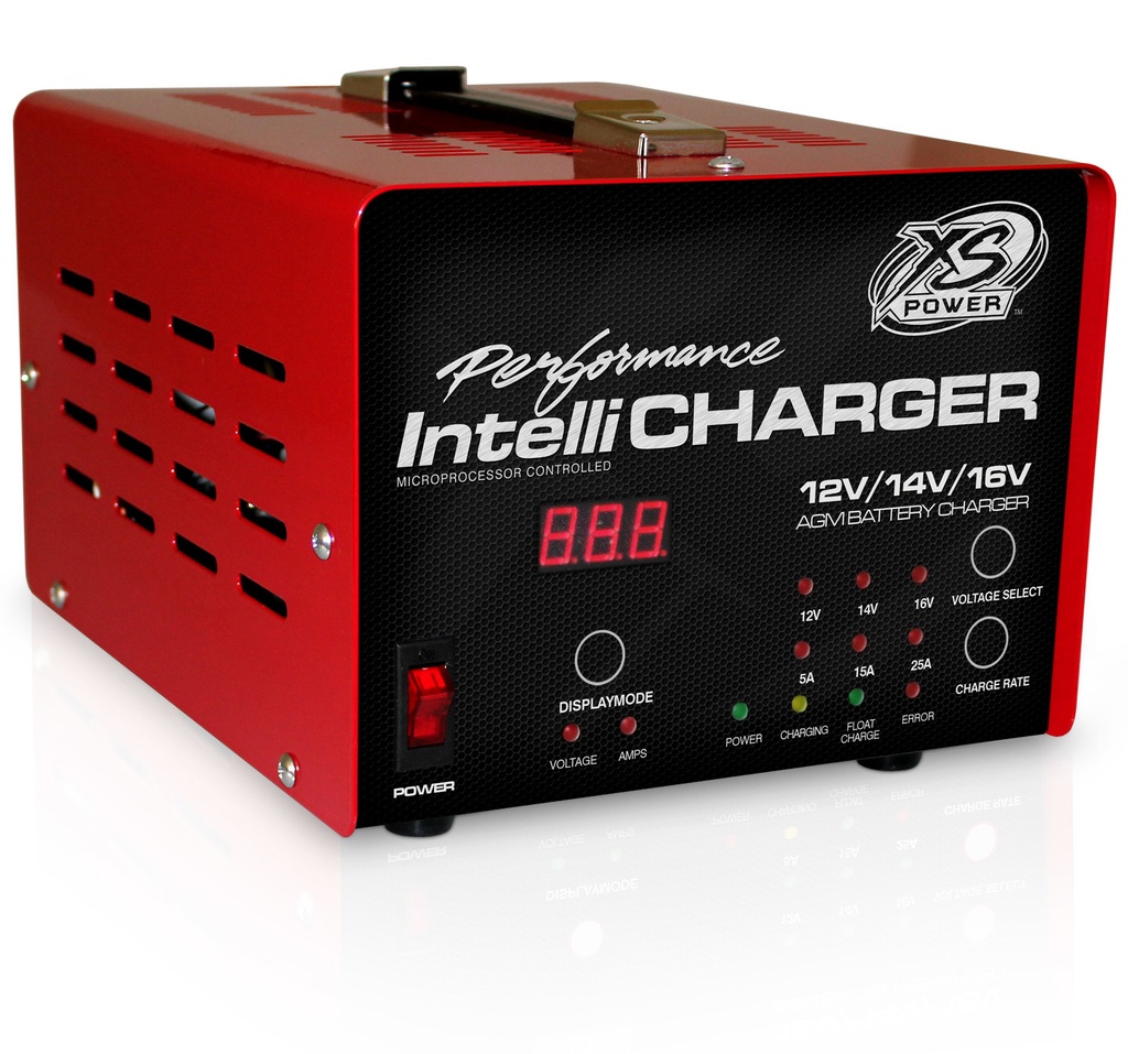 [XSP1005] XS Power Battery - 25 Amp Battery Charger 12v/16v