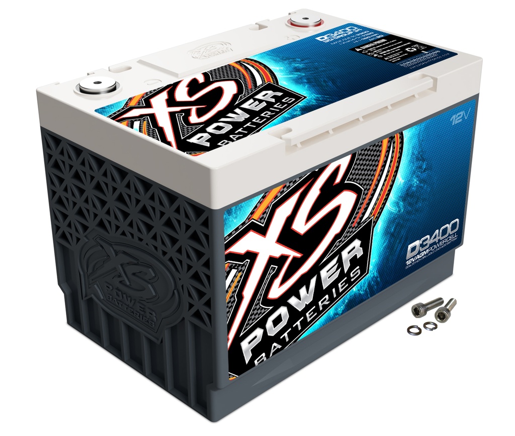 [XSPD3400] Xs Power Battery - Xs Power Agm Battery 12 Volt 1000A Ca