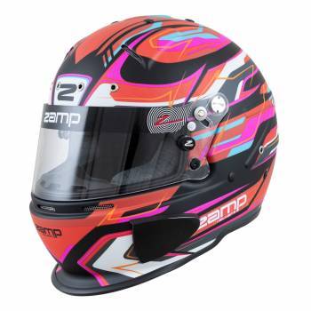 [ZAMH760C42L] Zamp Racing - Helmet RZ-70 Large Red/Blk SA2020/FIA8859