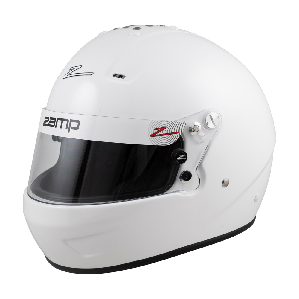 [ZAMH770001XL] Zamp Racing - Helmet RZ-56 X-Large White SA2020