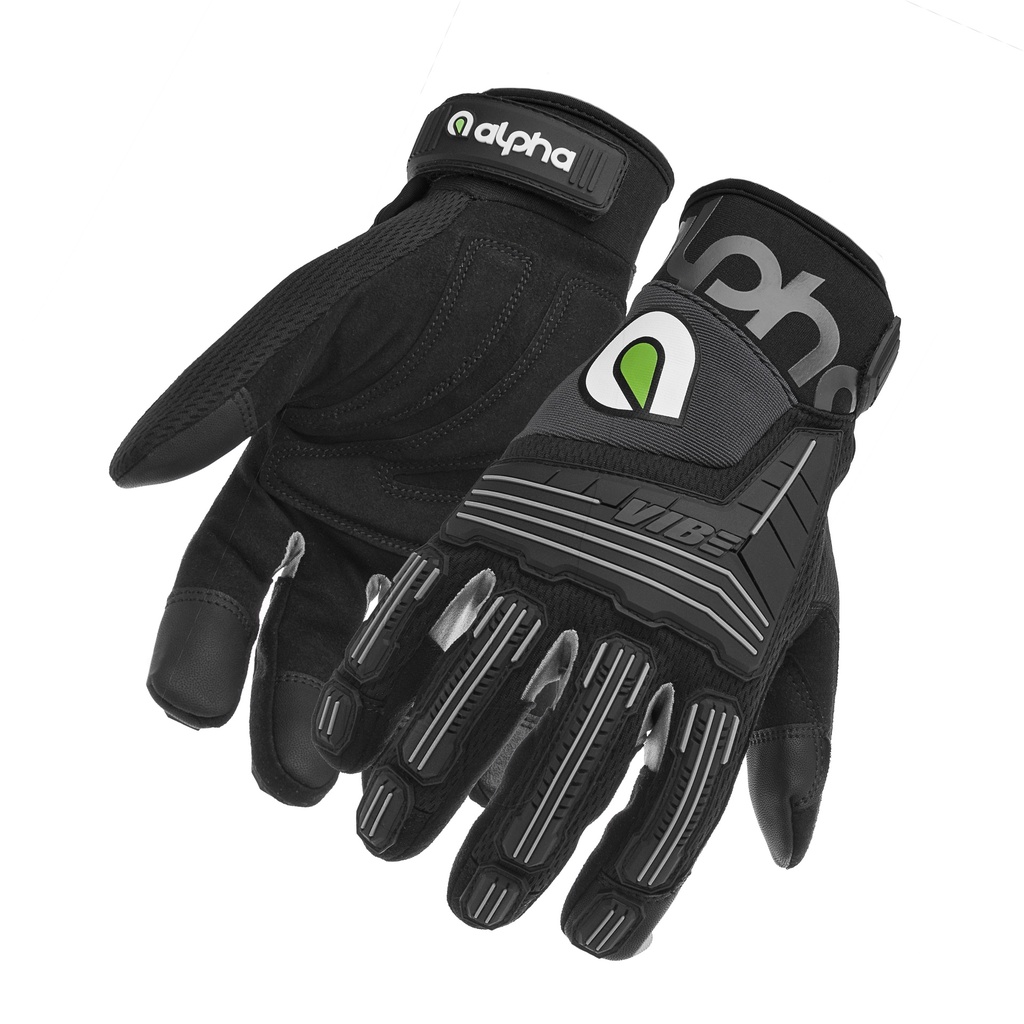 Alpha Gloves - Vibe Impact Black Large