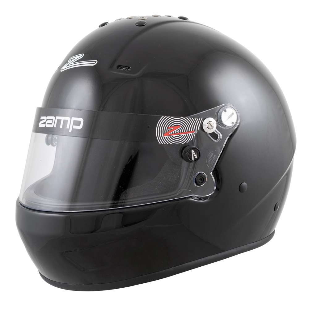[ZAMH770003XL] Zamp Racing - Helmet RZ-56 X-Large Black SA2020