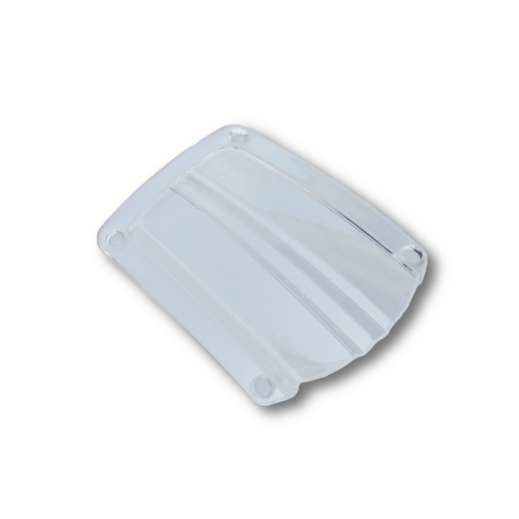 [ZAMHTV200CL] Zamp Racing - Top Vent Scoop Clear RZ
