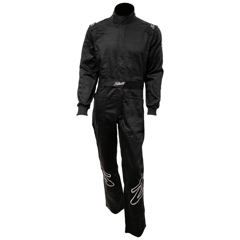 [ZAMR010003M] Zamp Racing - Suit Single Layer Black Medium