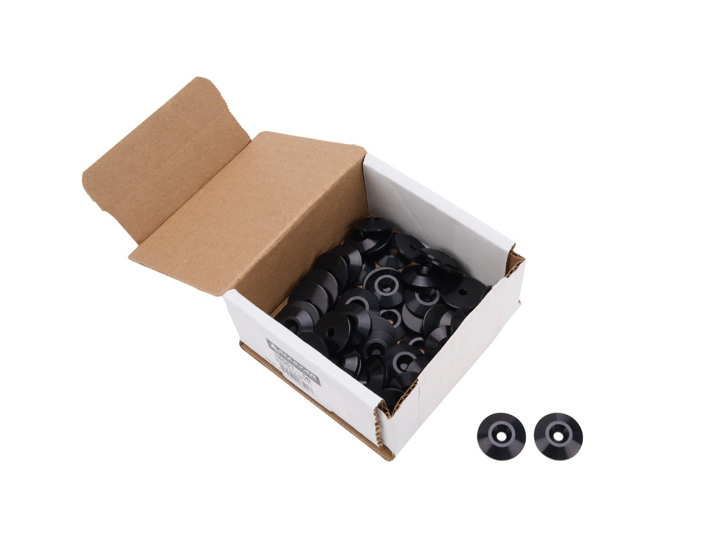 Allstar Performance - Countersunk Washer Black #10 50pk