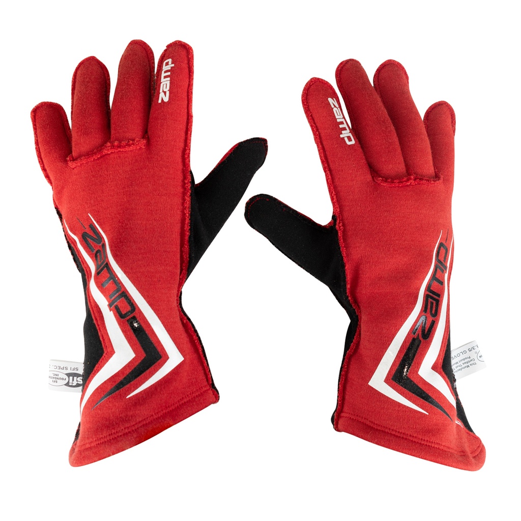 [ZAMRG20002M] Zamp Racing - Gloves ZR-60 Medium Red