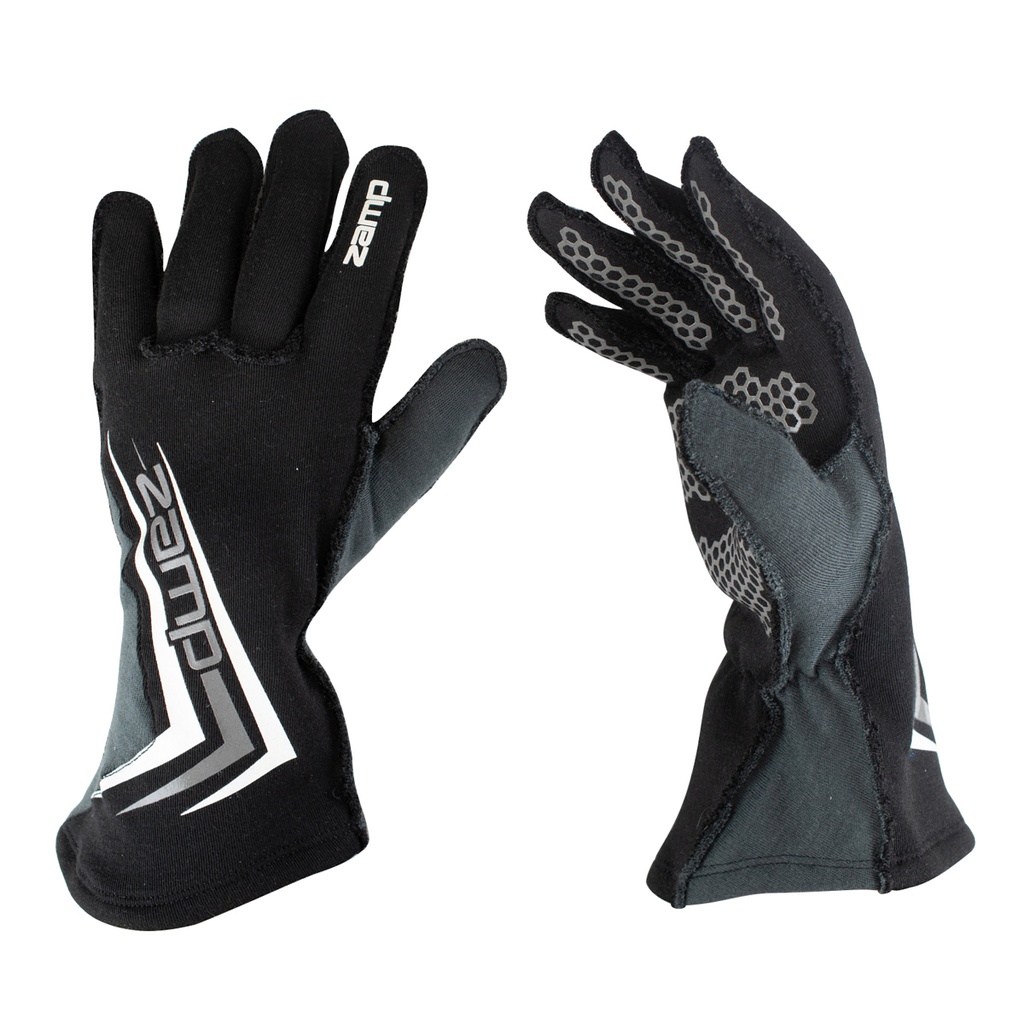 [ZAMRG20003S] Zamp Racing - Glove ZR-60 Black Small SFI 3.3/5
