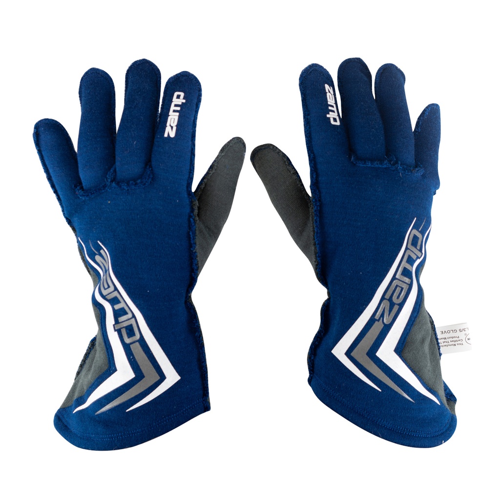 [ZAMRG20004S] Zamp Racing - Gloves ZR-60 Small Blue