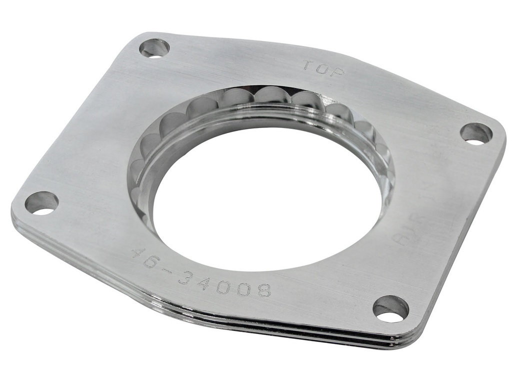 AFE Power - Silver Bullet Throttle Body Spacer Kit GM Silver