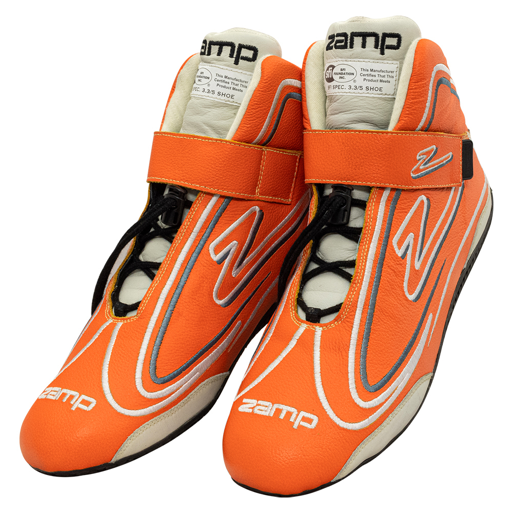 [ZAMRS003C0810] Zamp Racing - Shoe Zr-50 Neon Orange Size 10 Sfi 3.3/5