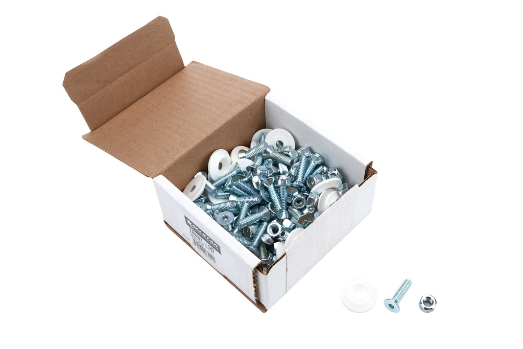 Allstar Performance - Countersunk Bolt Kit White 50pk