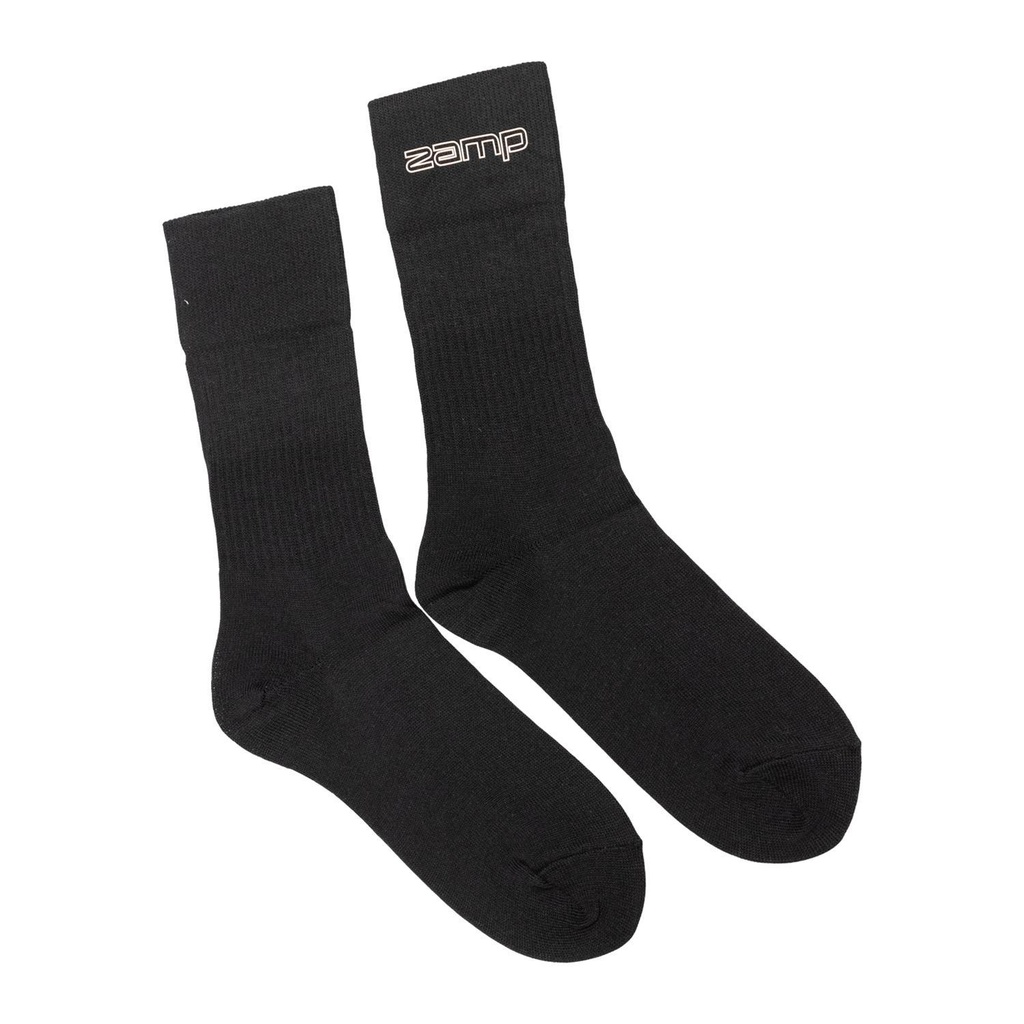 [ZAMRU003003XL] Zamp Racing - Socks Black X-Large SFI 3.3