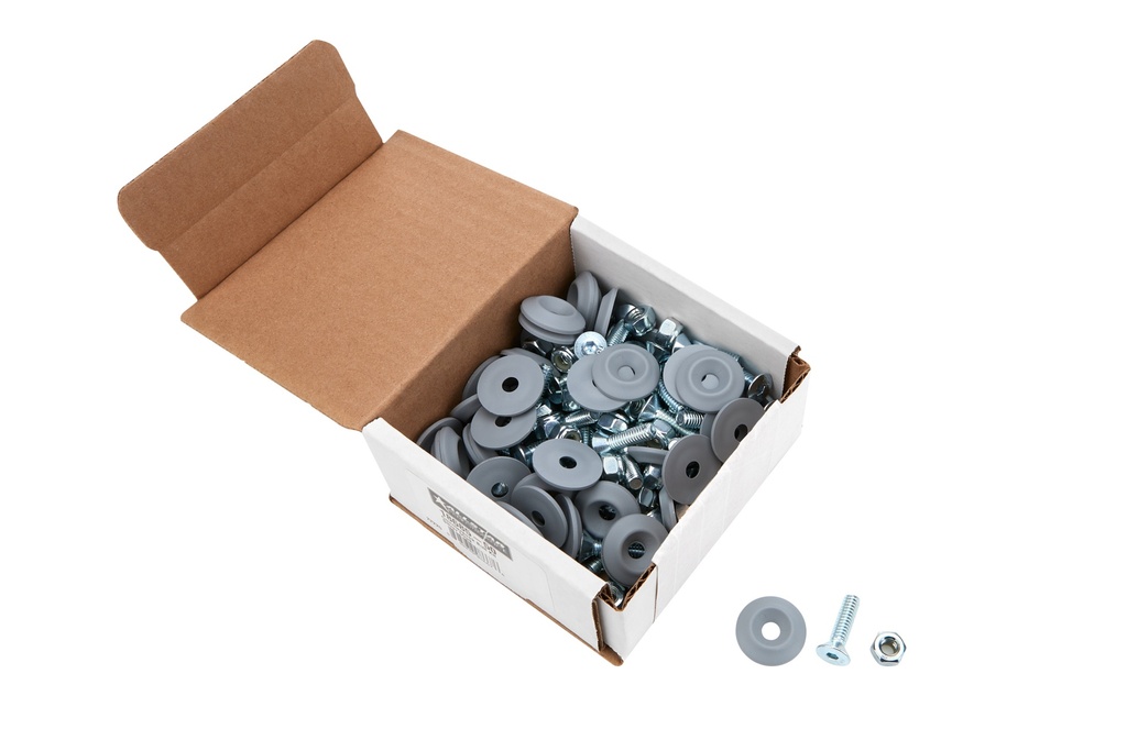 Allstar Performance - Countersunk Bolt Kit Silver 50pk