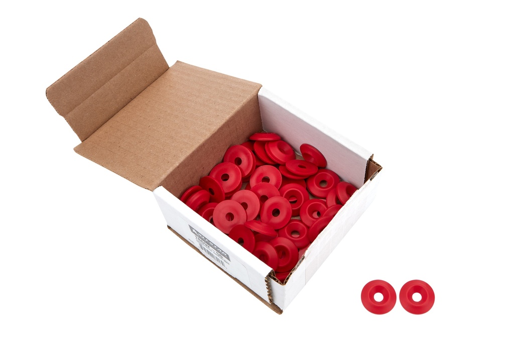 Allstar Performance - Countersunk Washer Red 50pk