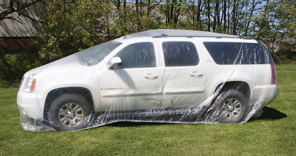 Woodward Fab - Plastic Car Cover Medium 22ft